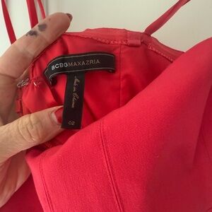 BCBGMAXAZRIA Red Dress